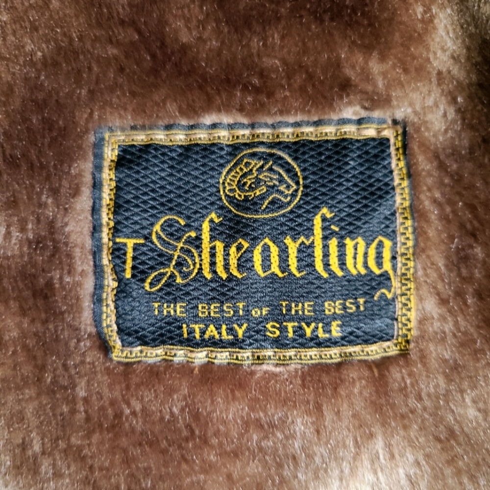 T. Shearling Reportage R.G.A. Italy Style coat 🤎 - Picture 2 of 16